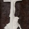 JESUS on the Cross Crucifix Kneeling Roman Soilder