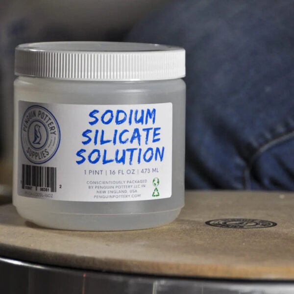Penguin Pottery Sodium Silicate