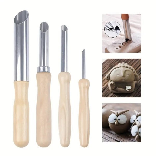 Royal Potters Select 4 piece hole Punch Set
