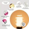 53111539-d0f7-4b2c-9180-a6bdd9b10f46.jpg Standard Size Bulb - E26 LED Light Bulb 160W Equivalent 2000 Lumen 6500K Cool Daylight White
