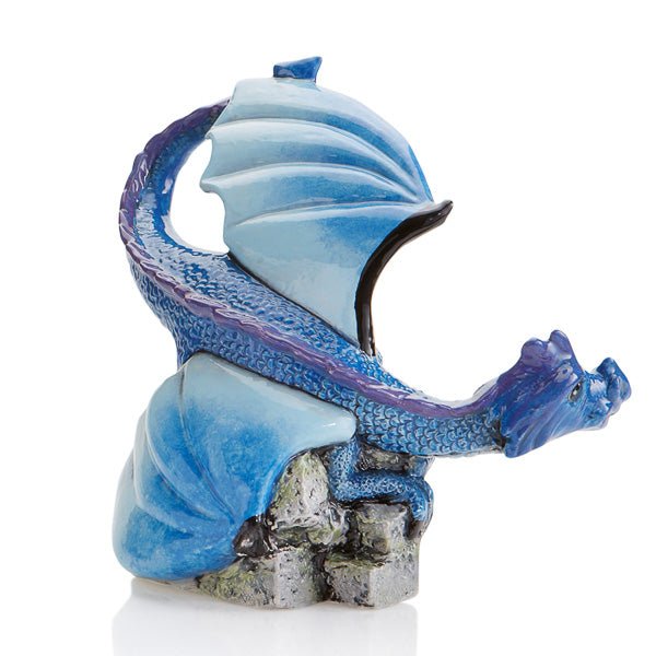 Dragon On Rock with Skull