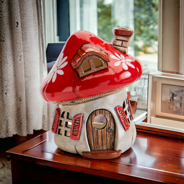 Mushroom House Lantern