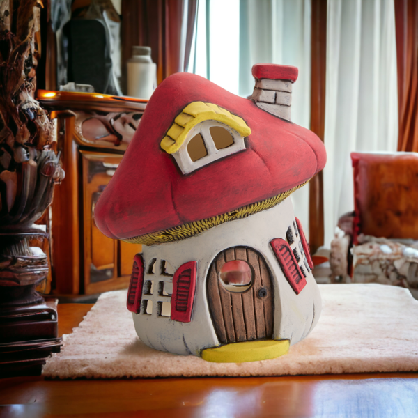 Mushroom House Lantern