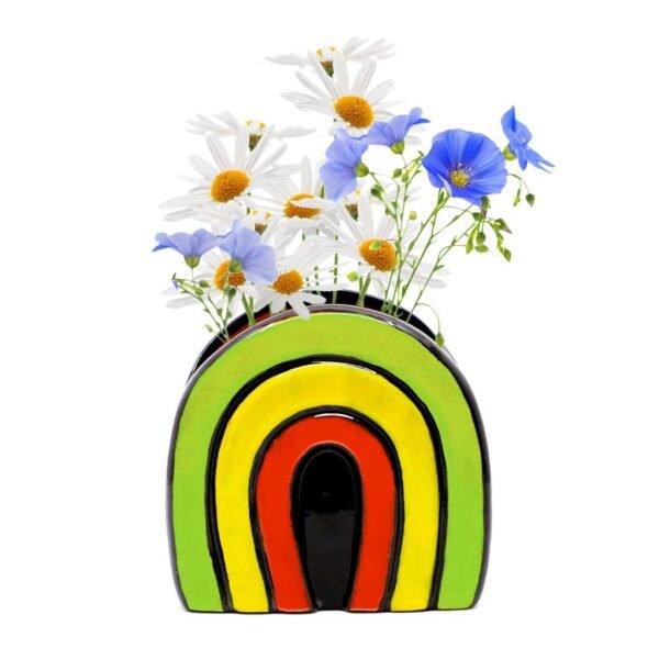 Happy Rainbow Vase
