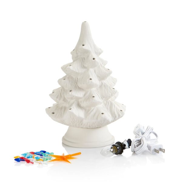 10" Christmas Tree with Plain Base