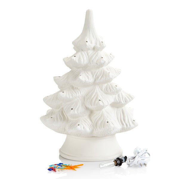 8482-1.jpg 17" Christmas Tree with Plain Base