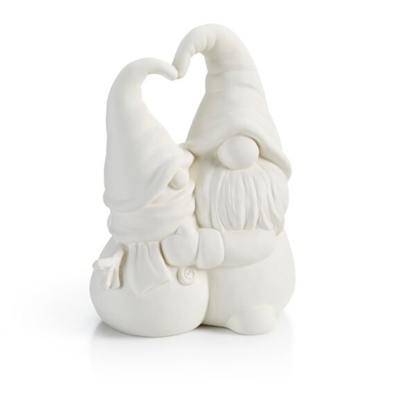 HuggingGnomeandSnowman.jpg Hugging Gnome and Snowman