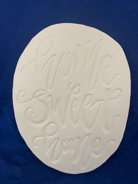 Home Sweet Home Stump Plaque