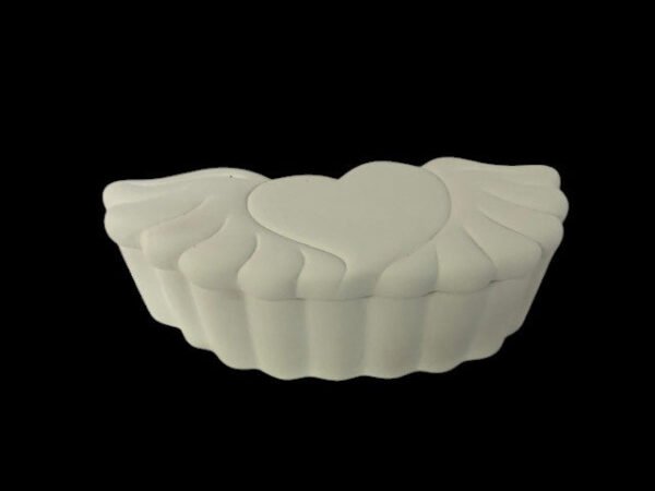 Heart W/Wings Trinket Box