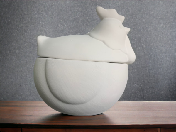 IMG_3802-PhotoRoom.png Cute Rooster / Hen Jar or Candy Dish
