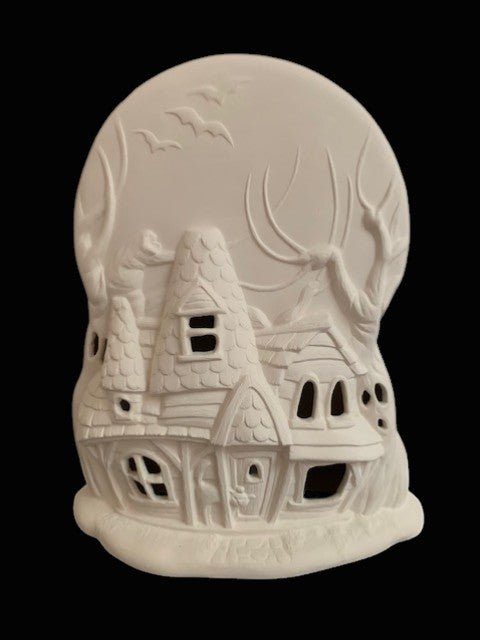 Haunted House in Moon Lantern