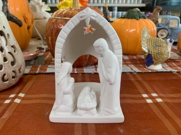 Nativity Scene Votive