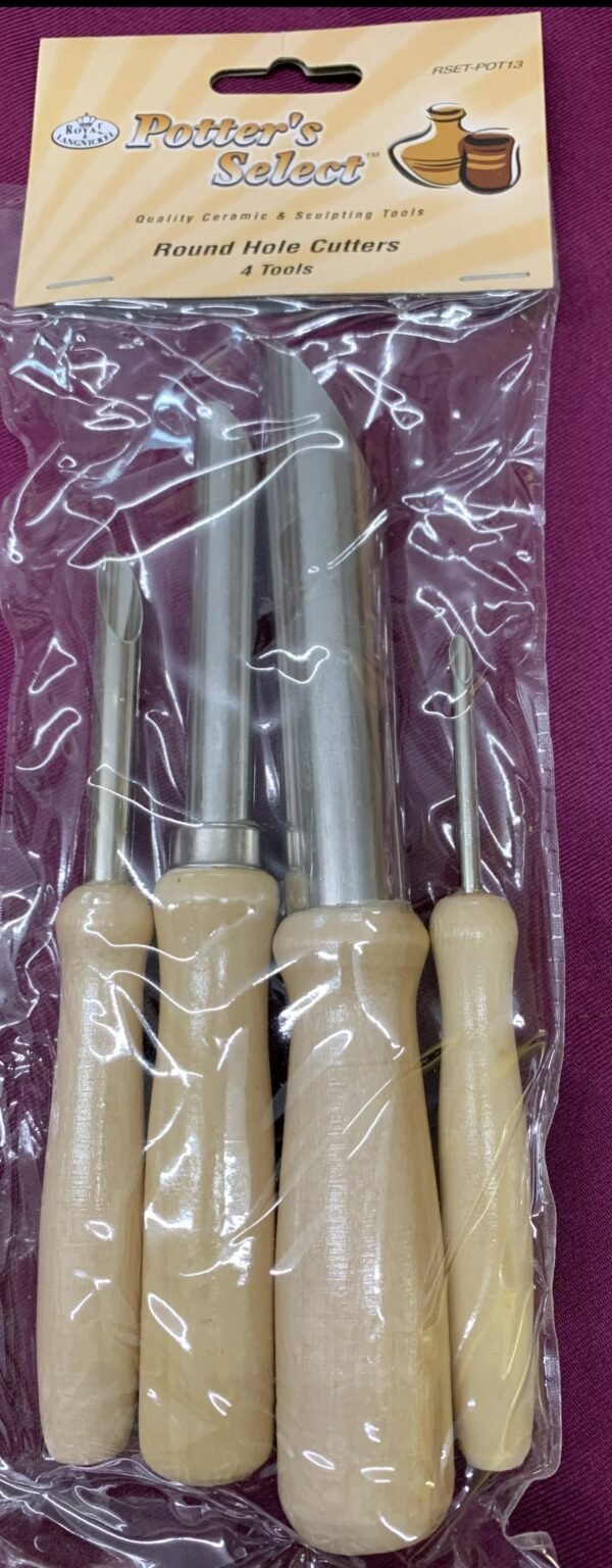 Royal Potters Select 4 piece hole Punch Set