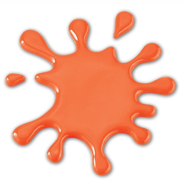 Gare Fun Strokes Underglaze Orange Crush FS-2390