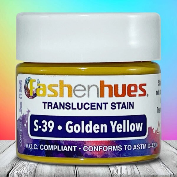 S-39-Front.jpg Fashenhues S-39 Golden Yellow Translucent Stain