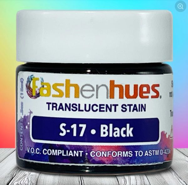 Fashenhues S-172 Black Translucent Stain (2 oz)