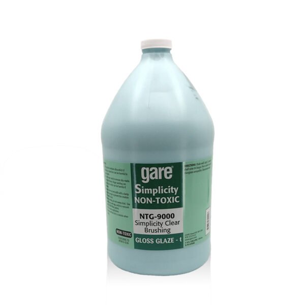 SimplicityClearBrushingGlaze9000-1gallon.jpg Gare Simplicity Clear Brushing Glaze 9000 - 1 gallon