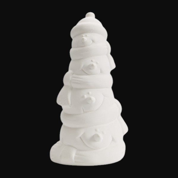 Snowpile Stack of Snowmen