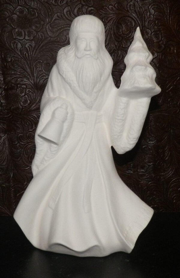 Father Christmas Santa Claus with Tree