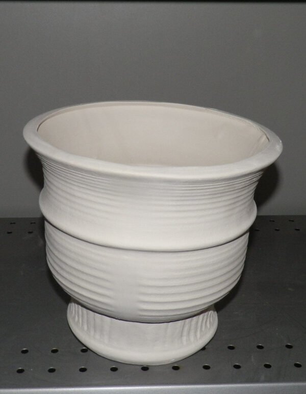Large Thrown Turney Planter Vase Flower Pot