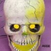 Life Size Halloween Skull Light Up