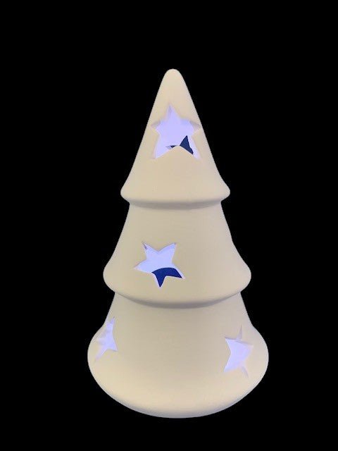 Christmas Tree with Stars Votive