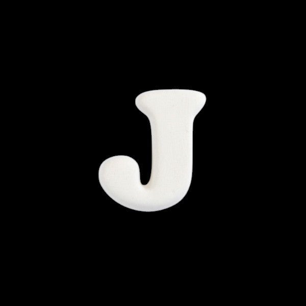 1" letter - J Bisquies